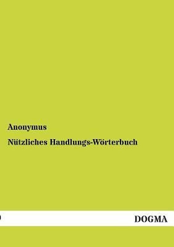 Nützliches Handlungs-Wörterbuch