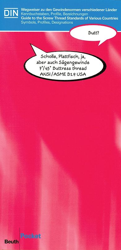 Wegweiser zu den Gewindenormen verschiedener Länder