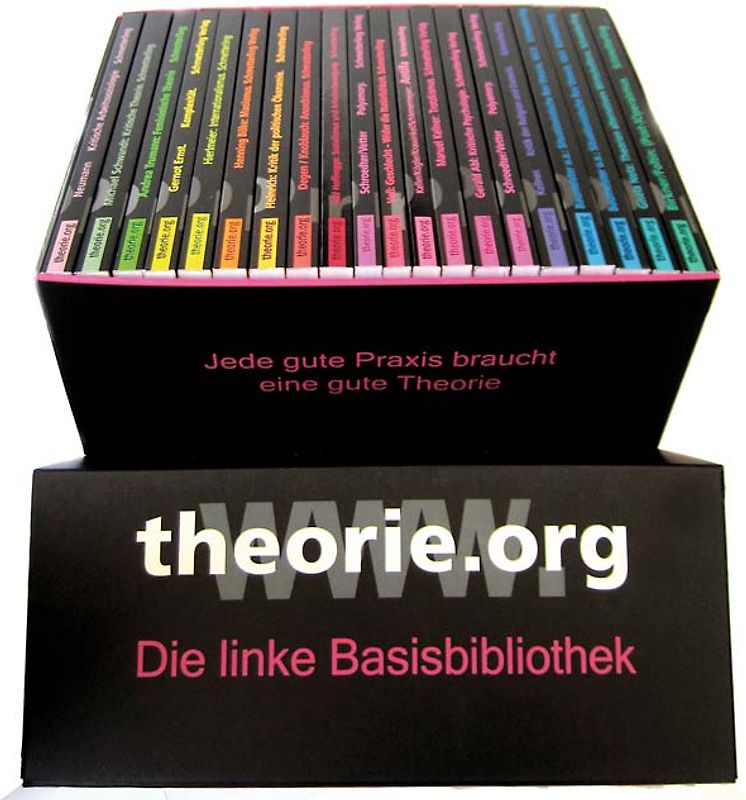 theorie.org -- Die ersten zwanzig Bände in Geschenk-Kassette