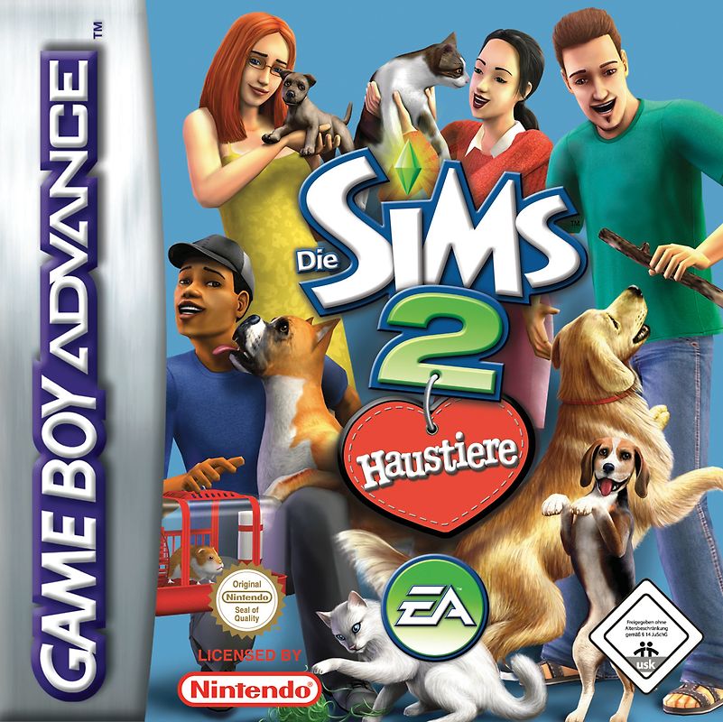 Sims 2 - Haustiere Nintendo Game Boy Advance