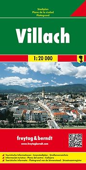 freytag & berndt Stadtplan Villach 1:20.000