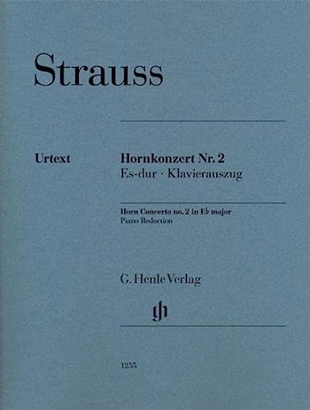 Hornkonzert Nr. 2 Es-dur; Klavierauszug: Besetzung: Horn und Klavier, Hornkonzerte (G. Henle Urtext-Ausgabe)