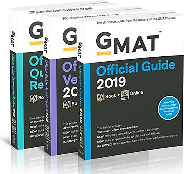 GMAT Official Guide 2019 Bundle: Books + Online