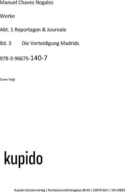 Die Verteidigung Madrids