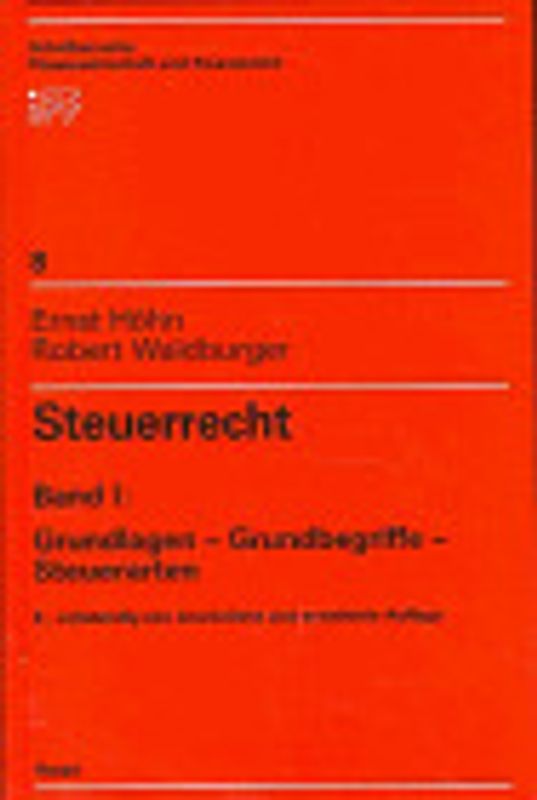 Steuerrecht. Grundlagen, Grundbegriffe, Steuerarten