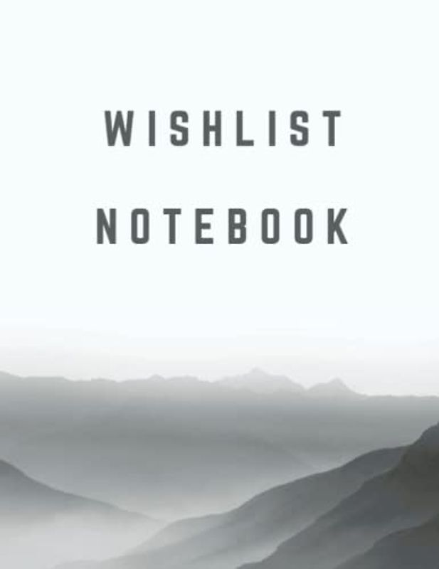 Wishlist Notebook: Shopping book for wish list items or gift ideas