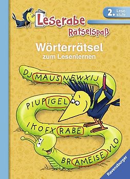 Leserabe: Wörterrätsel zum Lesenlernen (2. Lesestufe)