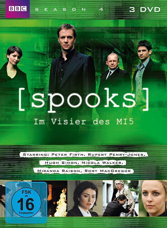 Spooks - Im Visier des MI5 (Season 4) [3 DVDs] DVD