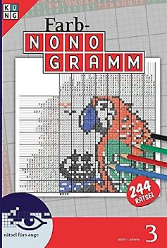 Rätselbuch Farb Nonogramm 3