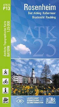 ATK25-P13 Rosenheim (Amtliche Topographische Karte 1:25000)