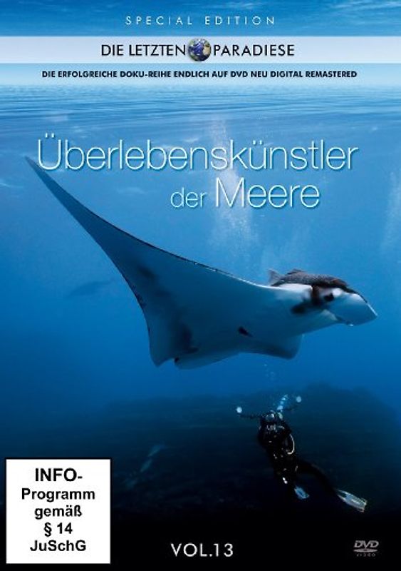Die letzten Paradiese 13 - Überlebenskünstler der Meere DVD