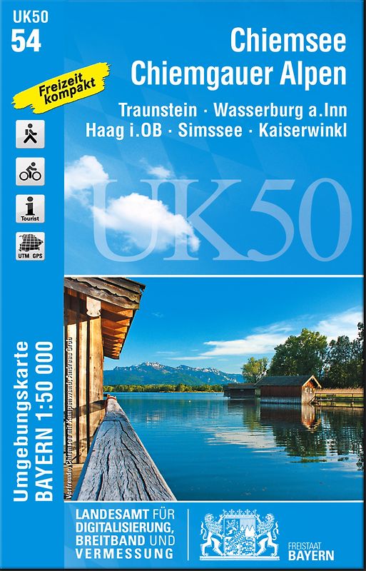 UK50-54 Chiemsee, Chiemgauer Alpen