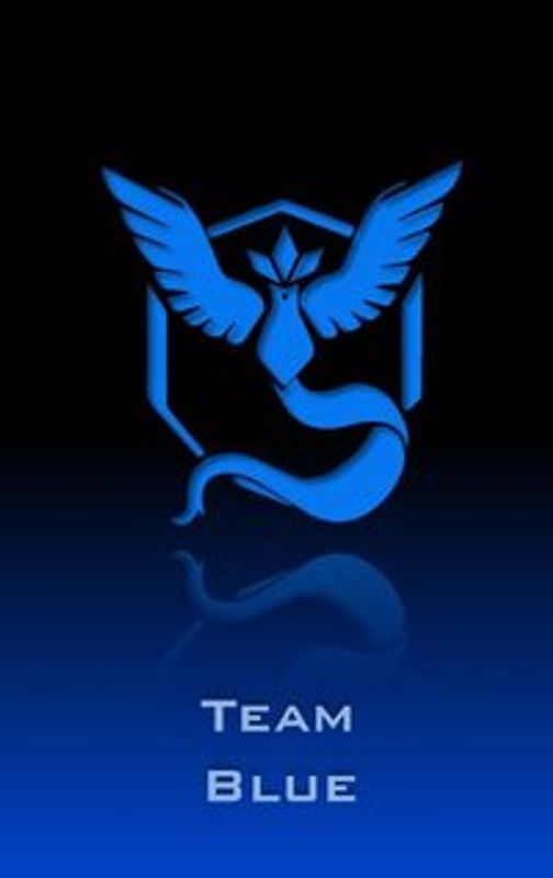Pokemon GO - Team Blue (Mystic) Notebook. Unofficial Pokemon GO book, notebook, notepad, tablet, scratch pad, pad, gift booklet, Pokemon GO, Pikachu, birthday, christmas