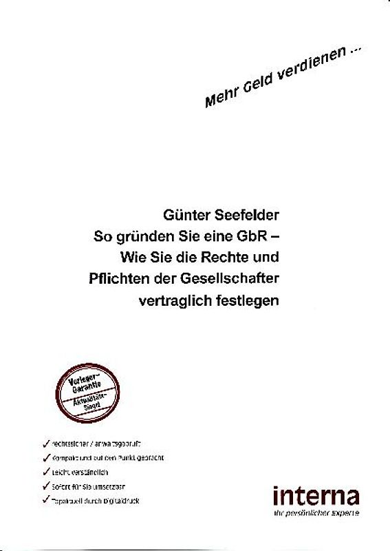 So gründen Sie eine GbR