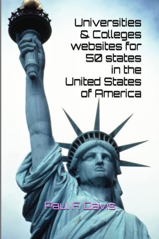 Universities & Colleges websites for 50 states in the United States of America