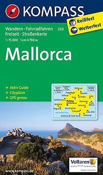 KOMPASS Wanderkarte Mallorca