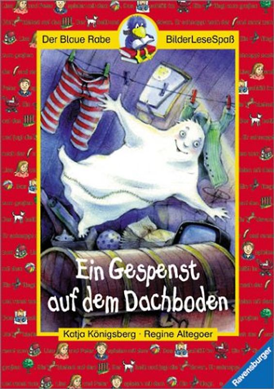 Ein Gespenst auf dem Dachboden