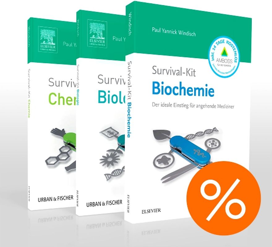 Survival-Kit Set Biochemie, Biologie und Chemie