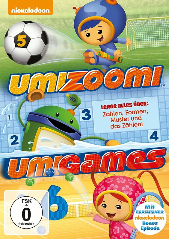 Team Umizoomi - Umigames DVD