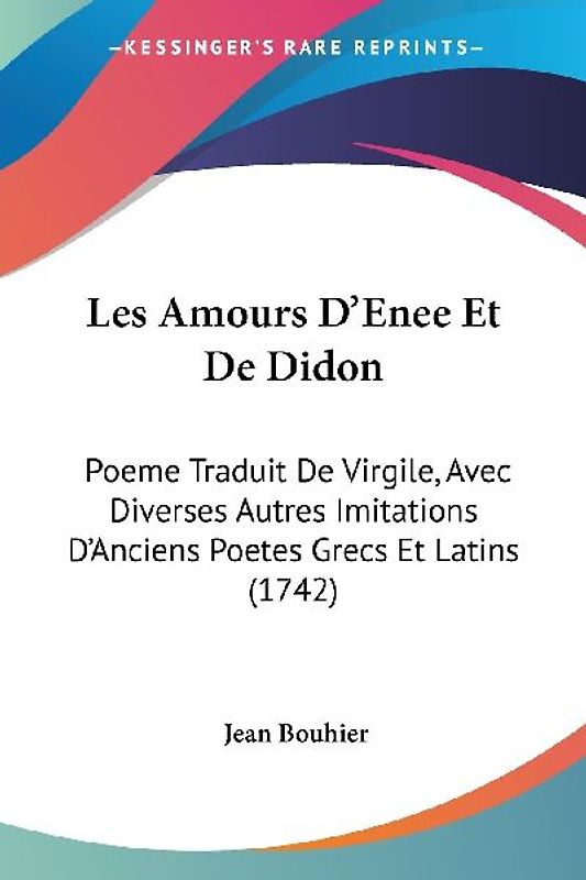 Les Amours D'Enee Et De Didon