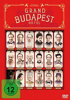 Grand Budapest Hotel DVD