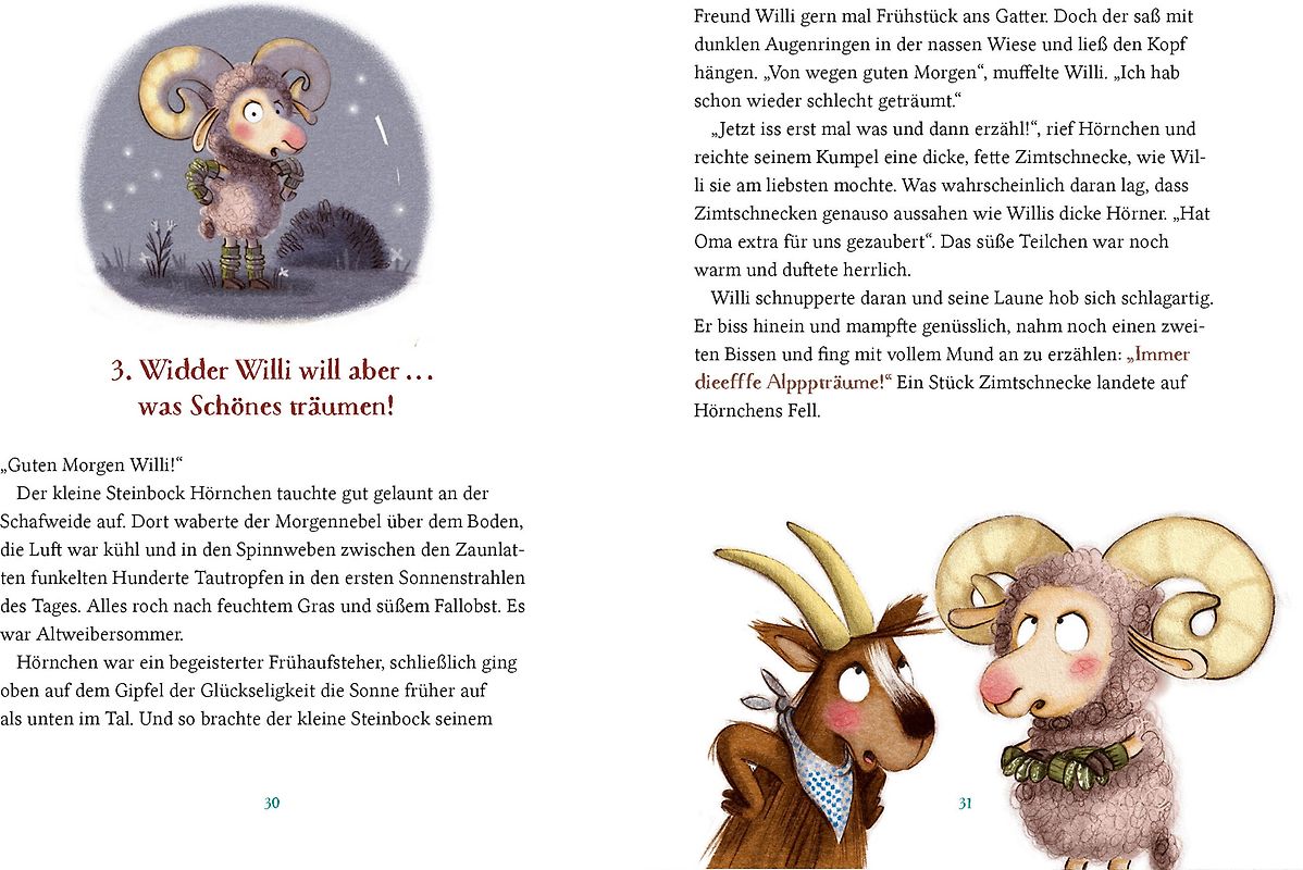 Widder Willi will aber noch eine Geschichte