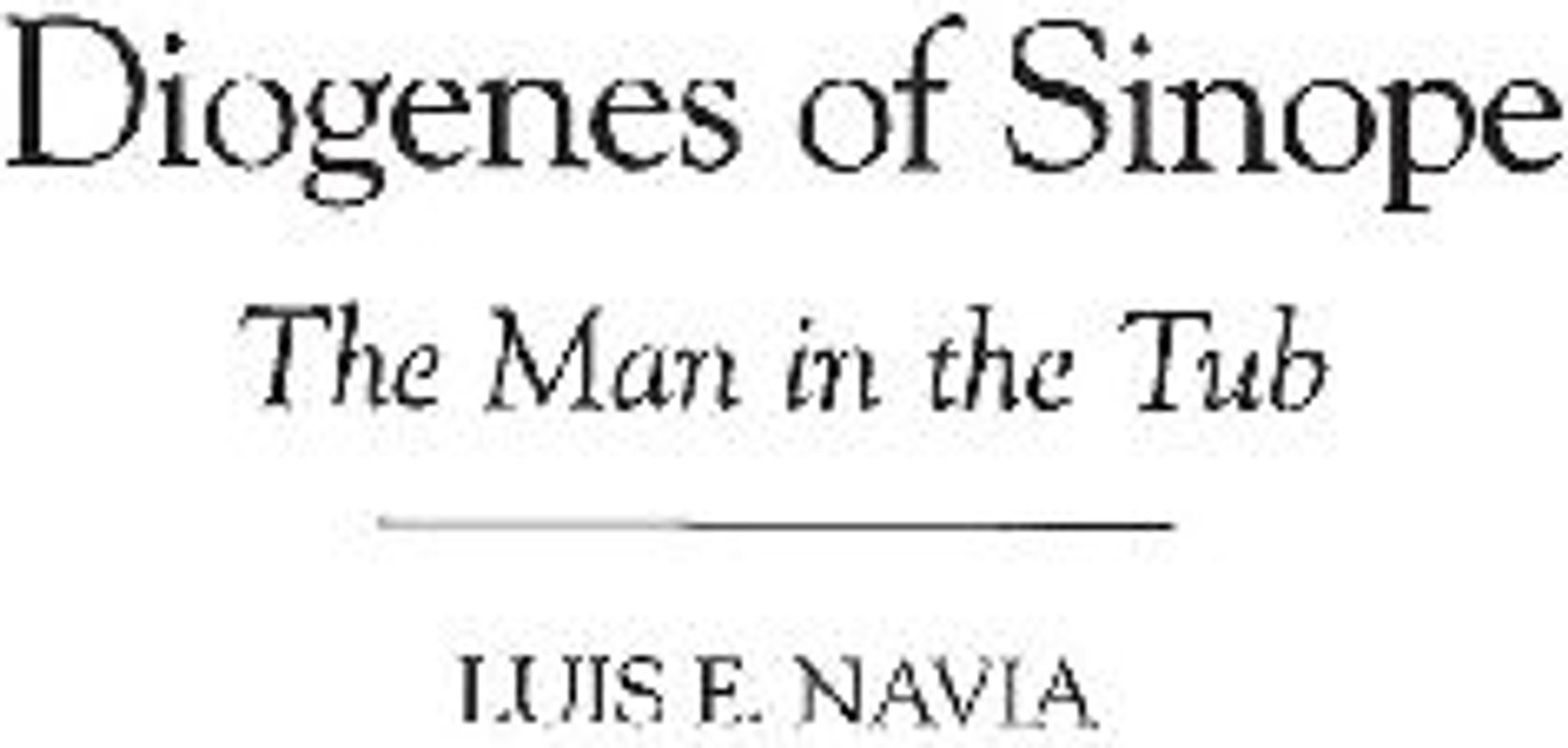 Diogenes of Sinope