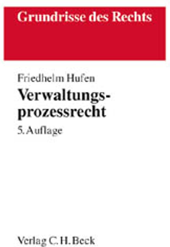 Verwaltungsprozessrecht