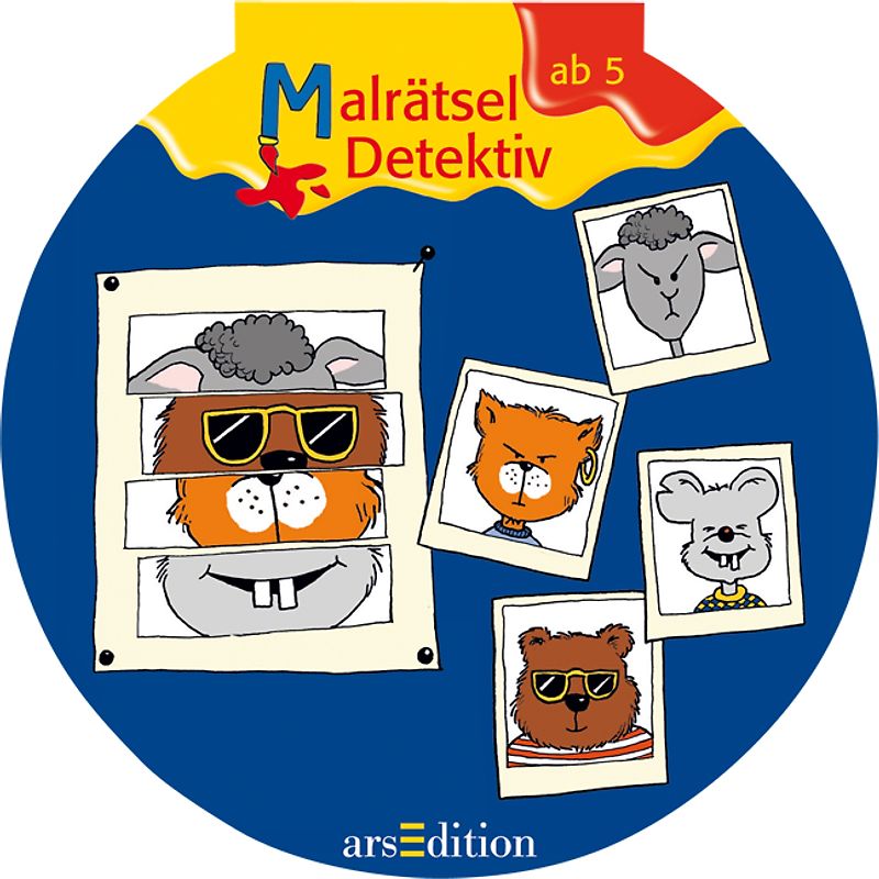 Malrätsel Detektive