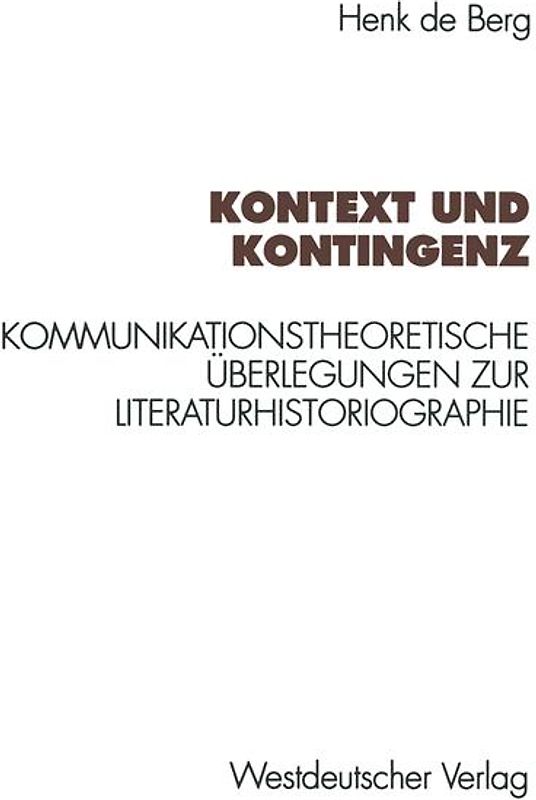 Kontext und Kontingenz
