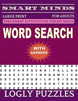 Word Search Book Large Print for Adults: 2400+ words New Fun and Relaxing Puzzles Book for Adults & Seniors with Answers Key