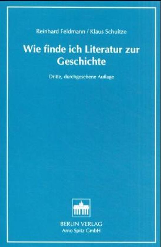 Wie finde ich Literatur zur Geschichte