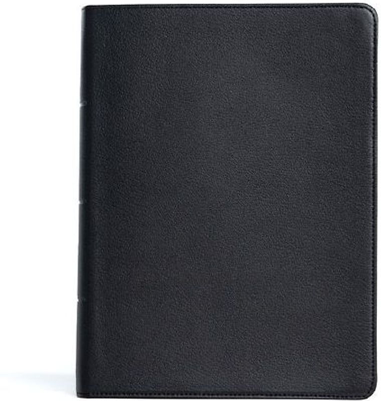 CSB Life Counsel Bible, Black Genuine Leather