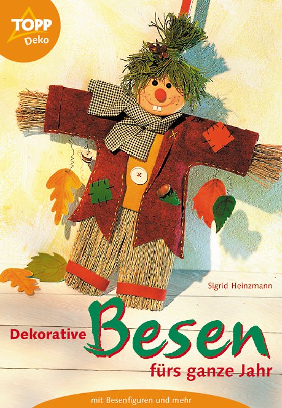 Dekorative Besen für's ganze Jahr. Originelle Dekoideen für das ganze Jahr mit herkömmlichen Besen