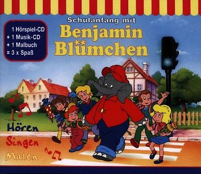 Benjamin Bluemchen - Schulanfang mit...(+Malbuch)