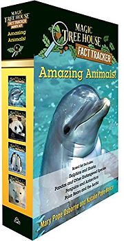 Amazing Animals! Magic Tree House Fact Tracker Boxed Set: Dolphins and Sharks; Polar Bears and the Arctic; Penguins and Antarctica; Pandas and Other ... Species (Magic Tree House (R) Fact Tracker)
