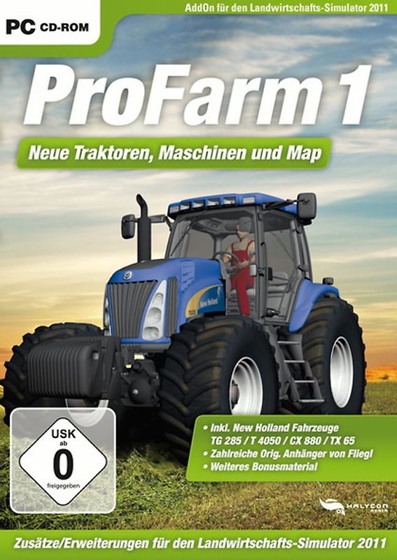 ProFarm 1 [AddOn zum Landwirtschaftssimulator 2011] PC Spiele