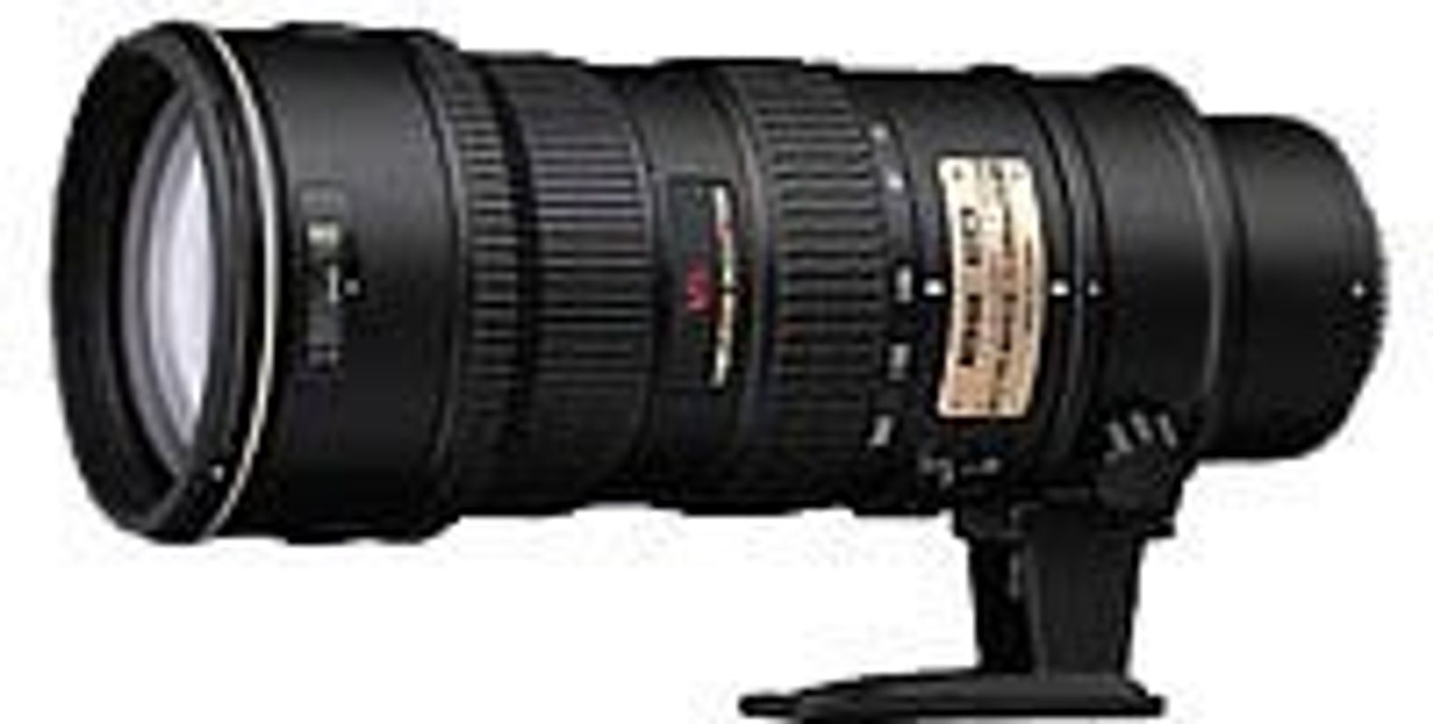 Nikon AF-S NIKKOR 70-200 mm F2.8 ED G IF VR 77 mm Objectif (adapté à Nikon F) noir