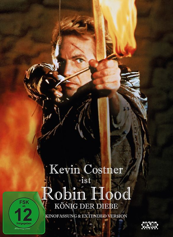 Robin Hood - König der Diebe [Mediabook, 2 Discs] Blu-ray Disc