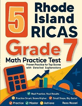 5 Rhode Island RICAS Grade 7 Math Practice Tests