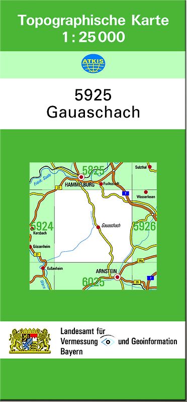 TK25 5925 Gauaschach