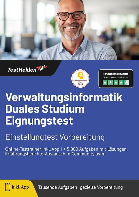 Verwaltungsinformatik Duales Studium: Eignungstest | Einstellungtest Vorbereitung