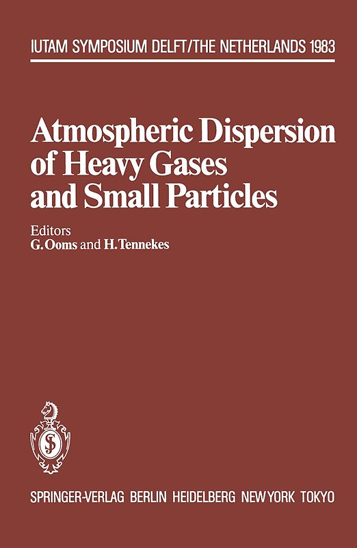 Atmospheric Dispersion of Heavy Gases and Small Particles