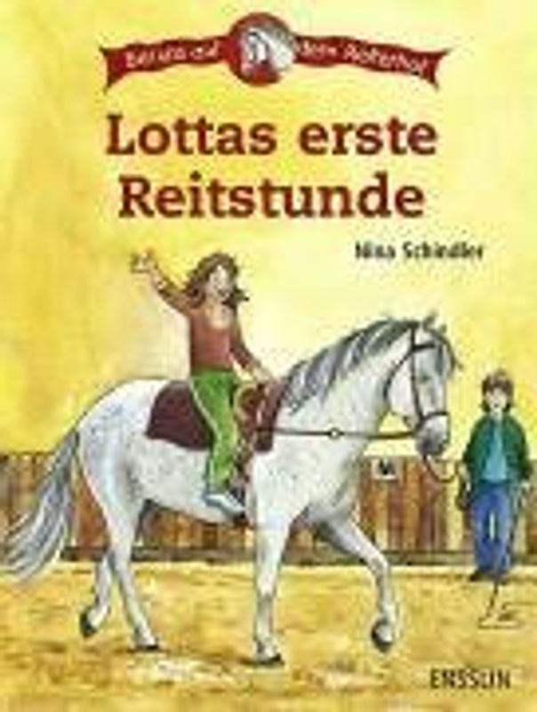 Lottas erste Reitstunde