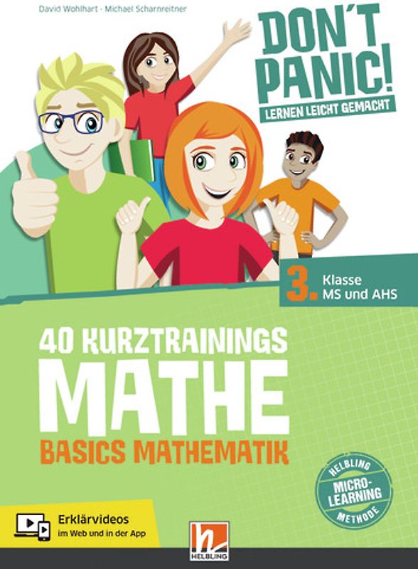 DON'T PANIC! Lernen leicht gemacht, 40 Kurztrainings Mathe