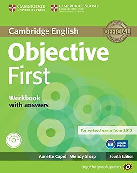 Objective First (4th ed.) Workbook with Answers with Audio CD (FCE 2015)