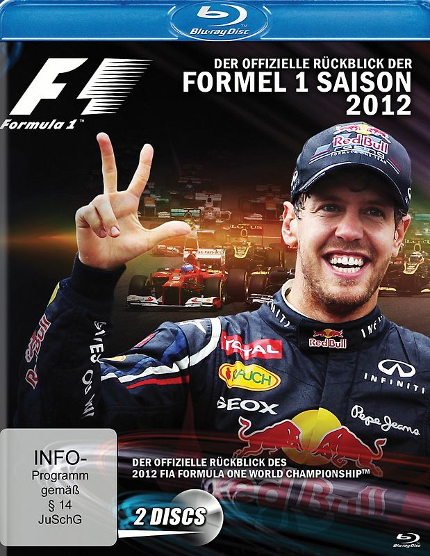 Der offizielle Rückblick der Formel 1 Saison 2012 [2 Discs] Blu-ray Disc