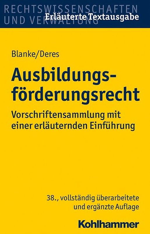 Ausbildungsförderungsrecht