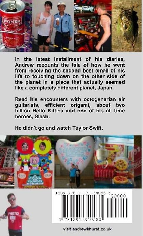 YOU KNOW THAT THINGS AREN'T QUITE RIGHT WHEN HALF OF THE TOUR PARTY GO OFF TO WATCH TAYLOR SWIFT INSTEAD OF SLASH, EVEN THOUGH THEIR GIRLFRIENDS AREN'T THERE. TRAVEL JOURNALS VOLUME THREE