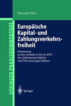 Europäische Kapital- und Zahlungsverkehrsfreiheit